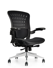 Abraxos Series Executive Medium Back Mesh Chair